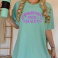 Romantasy Book Reader Aesthetic With Fantasy Feels Women's Comfort Colors T-Shirt Violet