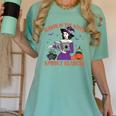 Season Of The Witch Spooky Readers Spell Book Hallowen Women's Comfort Colors T-Shirt Violet
