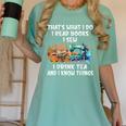 Sewing Reading Books Drinking Tea Sew Sewist Women's Comfort Colors T-Shirt Violet Sewing Reading Books Drinking Tea Sew Sewist Women's Comfort Colors T-Shirt Violet