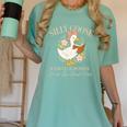 Silly Goose Book Club Member Reading Lover Women's Comfort Colors T-Shirt Violet Silly Goose Book Club Member Reading Lover Women's Comfort Colors T-Shirt Violet