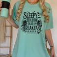 Sleepy Hollow Dead And Breakfast Please Book Ahead Women's Comfort Colors T-Shirt Violet