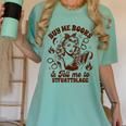 Smut Reader Spicy Buys Me Books & Tells Me To Stfuattdlagg Women's Comfort Colors T-Shirt Violet