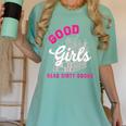 Smutty Book Merch Good Girls Read Dirty Books Smut Readers Women's Comfort Colors T-Shirt Violet Smutty Book Merch Good Girls Read Dirty Books Smut Readers Women's Comfort Colors T-Shirt Violet