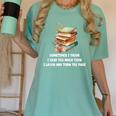Sometimes I Think I Read Too Much For Books Lover Women's Comfort Colors T-Shirt Violet Sometimes I Think I Read Too Much For Books Lover Women's Comfort Colors T-Shirt Violet