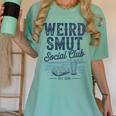 Spicy Romance Book Reader Fan Weird Smut Social Club Premium Tri-Blend Women's Comfort Colors T-Shirt Violet Spicy Romance Book Reader Fan Weird Smut Social Club Premium Tri-Blend Women's Comfort Colors T-Shirt Violet