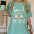 Spread Those Pages Like A Good Girl Bookworm Book Lover Women's Comfort Colors T-Shirt Violet Spread Those Pages Like A Good Girl Bookworm Book Lover Women's Comfort Colors T-Shirt Violet