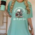 Spread Those Pages Like A Good Girl Dark Romance Smutt Books Women's Comfort Colors T-Shirt Violet Spread Those Pages Like A Good Girl Dark Romance Smutt Books Women's Comfort Colors T-Shirt Violet