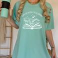 Support Your Local Library Book Reading Books Women's Comfort Colors T-Shirt Violet