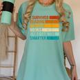 I Survived Reading Banned Books All I Got Was Smarter Women's Comfort Colors T-Shirt Violet