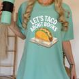 Taco Books Mexican Reading Teacher Book Lovers Bookish Women's Comfort Colors T-Shirt Violet Taco Books Mexican Reading Teacher Book Lovers Bookish Women's Comfort Colors T-Shirt Violet