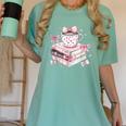 Teacher Valentine's Day All Booked For Valentines Reading Women's Comfort Colors T-Shirt Violet Teacher Valentine's Day All Booked For Valentines Reading Women's Comfort Colors T-Shirt Violet