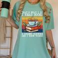 That's What I Do I Read Books Drink Coffee And I Know Things Women's Comfort Colors T-Shirt Violet That's What I Do I Read Books Drink Coffee And I Know Things Women's Comfort Colors T-Shirt Violet