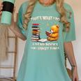 That's What I Do I Read Books And Forget Things Love Books Women's Comfort Colors T-Shirt Violet That's What I Do I Read Books And Forget Things Love Books Women's Comfort Colors T-Shirt Violet