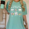 Things I Do In My Spare Time Read Books Buy Books Women's Comfort Colors T-Shirt Violet Things I Do In My Spare Time Read Books Buy Books Women's Comfort Colors T-Shirt Violet