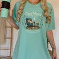 Tired Moms Book Club Coffee Chaos And Chapters Women's Comfort Colors T-Shirt Violet