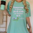 Tomorrow Is Fresh Anne Of Green Gables Book Quote Shirt Premium Tri-Blend Women's Comfort Colors T-Shirt Violet Tomorrow Is Fresh Anne Of Green Gables Book Quote Shirt Premium Tri-Blend Women's Comfort Colors T-Shirt Violet