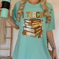 History Month I Teach Melanin Book Black Teacher Women's Comfort Colors T-Shirt Violet History Month I Teach Melanin Book Black Teacher Women's Comfort Colors T-Shirt Violet