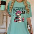 Unapologetically Anti Social Book Club Women's Comfort Colors T-Shirt Violet Unapologetically Anti Social Book Club Women's Comfort Colors T-Shirt Violet