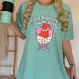 Valentines Book Lover Forget The Flowers And Buy Me Books Women's Comfort Colors T-Shirt Violet