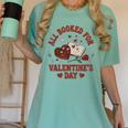 Valentines All Booked For Valentines Book Lover Girl Teacher Women's Comfort Colors T-Shirt Violet Valentines All Booked For Valentines Book Lover Girl Teacher Women's Comfort Colors T-Shirt Violet