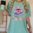 Valentines All Booked For Valentines Book Lovers Teacher Kid Premium Women's Comfort Colors T-Shirt Violet