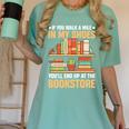 If You Walk A Mile In My Shoes You'Ll End Up At Bookstore Women's Comfort Colors T-Shirt Violet If You Walk A Mile In My Shoes You'Ll End Up At Bookstore Women's Comfort Colors T-Shirt Violet