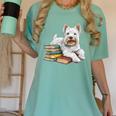 West Highland Terrier Books Dog Breed Westie For Men Women Kids Women's Comfort Colors T-Shirt Violet West Highland Terrier Books Dog Breed Westie For Men Women Kids Women's Comfort Colors T-Shirt Violet