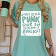 What's More Punk Than The Public Library Book Lover Women's Comfort Colors T-Shirt Violet