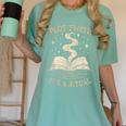 Witchy Book Club Pagan Reader Occult Fiction Coven Ritual Women's Comfort Colors T-Shirt Violet Witchy Book Club Pagan Reader Occult Fiction Coven Ritual Women's Comfort Colors T-Shirt Violet