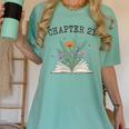 Women's Chapter 21 Book Lovers & Readers 21st Birthday Wildflowers Women's Comfort Colors T-Shirt Violet Women's Chapter 21 Book Lovers & Readers 21st Birthday Wildflowers Women's Comfort Colors T-Shirt Violet