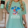 In A World Full Of Bookworms Be A Book Dragon Reading Women's Comfort Colors T-Shirt Violet In A World Full Of Bookworms Be A Book Dragon Reading Women's Comfort Colors T-Shirt Violet
