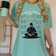 In A World Full Of Bookworms Be A Book Ninja Reading Reader Women's Comfort Colors T-Shirt Violet In A World Full Of Bookworms Be A Book Ninja Reading Reader Women's Comfort Colors T-Shirt Violet