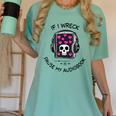 If I Wreck Pause My Audiobook Lover Reader Book-Club Women Women's Comfort Colors T-Shirt Violet If I Wreck Pause My Audiobook Lover Reader Book-Club Women Women's Comfort Colors T-Shirt Violet