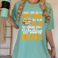 Writer Book Published Author Writers Men Women Women's Comfort Colors T-Shirt Violet Writer Book Published Author Writers Men Women Women's Comfort Colors T-Shirt Violet