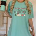 Xmas Books Tis The Season To Be Reading Book Lover Women's Comfort Colors T-Shirt Violet