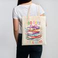 100 Days In The Books Cute Book 100 Days Of School Teachers Canvas Tote Bag