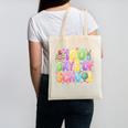 100 Days Of School Book Pencil Teachers Girls Kids 100th Day Canvas Tote Bag