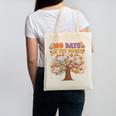 100 Days Of School 100 Days In The Books Librarian Read Canvas Tote Bag