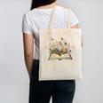 1955 Chapter Seventy 70th Birthday Wildflower Book 70 Yr Old Canvas Tote Bag