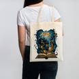 4 Books Are Portable Magic Bookish Reading Nerd Quote Canvas Tote Bag 4 Books Are Portable Magic Bookish Reading Nerd Quote Canvas Tote Bag