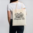 45th Birthday Chapter 45 Reading Book Lover Bookworm Teacher Canvas Tote Bag