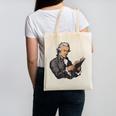 Alexander Hamilton Reading A Book Canvas Tote Bag