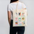 Ally Anti Trump Liberal BLM Love Is Love Banned Books Icons Canvas Tote Bag
