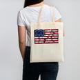 America US Flag Books Library Reading For Book Lover Reader Canvas Tote Bag