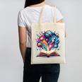 Astronomy Space Lover Books Bookworm Canvas Tote Bag