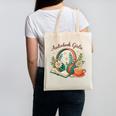 Audiobook Girlie Headphones Book Tea Love Canvas Tote Bag