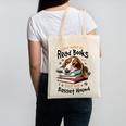 Basset Hound Dog Breed I Just Want To Read Books And Pet My Canvas Tote Bag