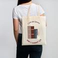 I Like Big Books Bookworm Tee Canvas Tote Bag