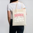 Book & Pajamas Humorous Book Lover Reading Bedtime Canvas Tote Bag