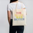 The Book Was Better Retro 70s Vintage Canvas Tote Bag The Book Was Better Retro 70s Vintage Canvas Tote Bag